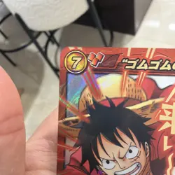 One piece MIRACLE BATTLE CARDDASS LUFFY ALL STAR BATTLE PRIZE V OP 01 2012 Rare - Image 5