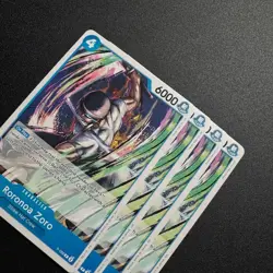 4x Roronoa Zoro P-056 - Learn Together Nami Deck Promo One Piece TCG Playset - Image 2