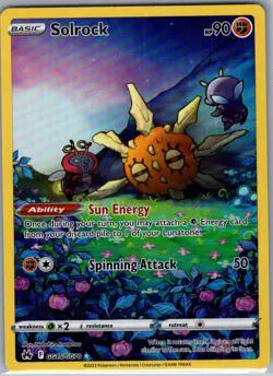 Solrock GG15/GG70 Crown Zenith: Galarian Gallery - Pokemon Card - NM - Image 1