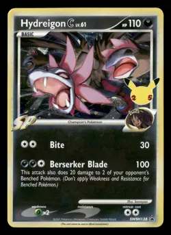 Hydreigon C Lv.61 - SWSH138 - Black Star Promo - Pokemon Card - NM/M - Image 1