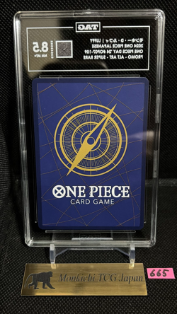 TAG NM + 8.5 Monkey D. Luffy OP07-109 SR Promo Premium Card ONE PIECE TCG JP ① - Image 2