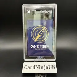 TAG GEM MINT 10 Monkey D Luffy P-043 P ONE PIECE Card Game Japanese PROMO 326 - Image 2