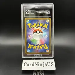 TAG GEM MINT 10 Pikachu 020/M-P McDonald's Promo 2025 Japanese Pokemon Card 363 - Image 2