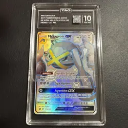Metagross GX 157A/145 Alternate Art Holo TAG Gem Mint 10 Graded Pokemon Card - Image 1