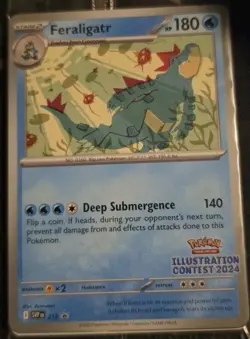 Pokemon Illustration Contest 2024 Sealed 3 Card Promo Pack - Image 1