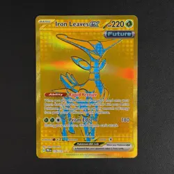 Iron Leaves 176/131 PRE Prismatic Evolutions Hyper Rare Holo Pokemon Card NM - Image 1
