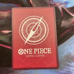 2024 One Piece Trading Card Game Ace & Newgate Foil Leader #ST22-001 - Image 5