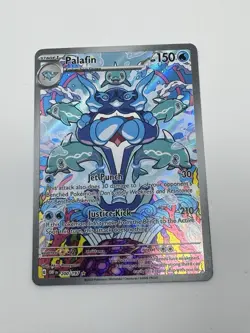 Palafin 200/197 SV03: Obsidian Flames Holo Pokemon Card TCG NM+ - Image 1