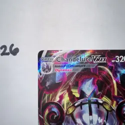 Pokemon Chandelure VMAX 040/264 Fusion Strike Ultra Rare Holo Card - Image 3