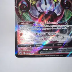 Pokemon Chandelure VMAX 040/264 Fusion Strike Ultra Rare Holo Card - Image 5