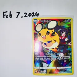 Pokemon TCG Dedenne TG07/TG30 Holo Basic Card 2022 English Standard Card Stock - Image 1