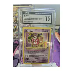 The Pokemon Company Mr. Mime 013/034 Trading Card Game Classic Holo CGC 10 2023 - Image 1