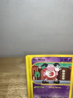 Pokemon Aquapolis Mr. Mime 95b/147 NEAR MINT E Reader Series 2002 Pokemon Card - Image 2