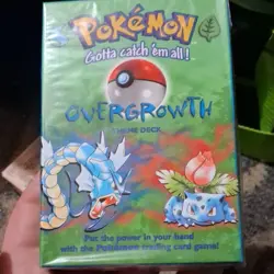 Wizards of the Coast Pokemon TCG Overgrowth Theme Deck 60 Cards English 1999 - Image 1