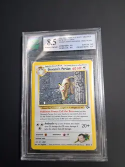 Giovanni’s Persian 8/132 1st Edition Gym Challenge Holo Rare Pokemon TCG - Image 1