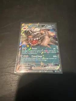 Mabosstiff ex - SVP086 Scarlet & Violet Promo Cards Pokemon TCG - Image 1