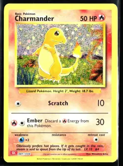 2023 Classic Collection Charizard Deck Charmander #69 Holo Pokemon Card - Image 1