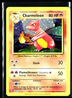 2023 Classic Collection Charizard Deck Charmeleon #37 Holo Pokemon Card - Image 1