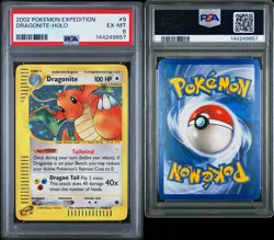 2002 POKEMON EXPEDITION #9 DRAGONITE-HOLO PSA 6 - Image 3