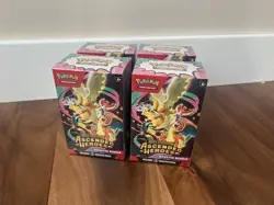 Pokemon TCG Ascended Heroes Booster Bundles X4 4X Lot 4 Factory Sealed In Hand - Image 1