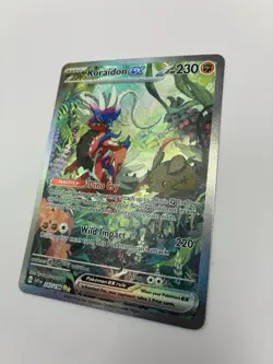 2023 Pokemon Scarlet and Violet Koraidon ex 247/198 Special Illustration Rare - Image 3