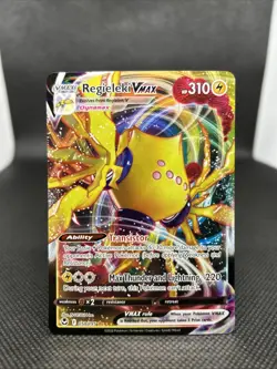 Regieleki VMAX 058/195 Swsh12: Sword & Shield - Silver Tempest Holo Pokemon TCG - Image 1
