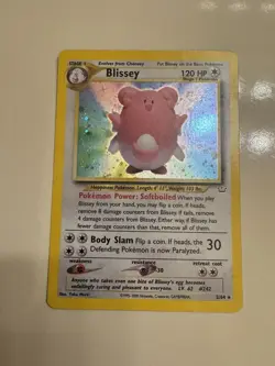 Blissey 02/64 Neo Revelation Holo Pokemon - Image 1
