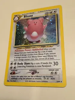 Blissey 02/64 Neo Revelation Holo Pokemon - Image 3