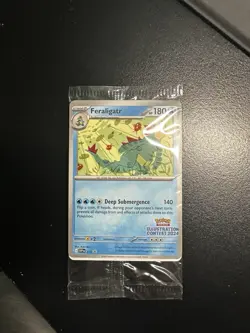 [SEALED] 2024 Pokemon Illustration Contest Feraligatr, Pikachu & Toxtricity EX - Image 1
