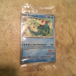 Pokemon Illustration Contest Promos Sealed SVP213, SVP214, SVP215 TCG Feraligatr - Image 1