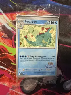 2024 Pokemon Feraligatr illustration Contest sealed - Image 2