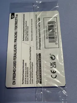 *SEALED* - Pokemon TCG Illustration Contest 2024 Promo Pack Feraligatr 213 - Image 2