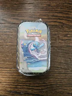READ FOR CONDITION Pokemon TCG Shining Fates Mini Tin (Manaphy) FACTORY SEALED - Image 1