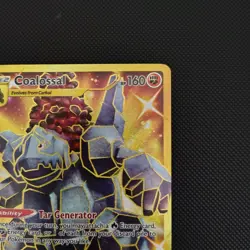 Pokemon Coalossal V 198/189 Darkness Ablaze Ultra Rare Full Art Holo Eng 2020 - Image 4