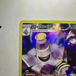Pokemon Dusknoir TG06/TG30 Brilliant Stars Trainer Gallery Ultra Rare Holo - Image 4