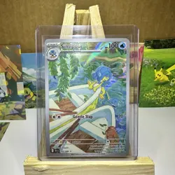 Pokemon Simipour 102/086 Sv: Black Bolt Illustration Rare Full Art Holo 2025 - Image 1