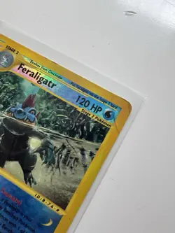 Feraligatr E-Reader Expedition Set 47/165 Pokemon E-Series Reverse Holo - Image 2