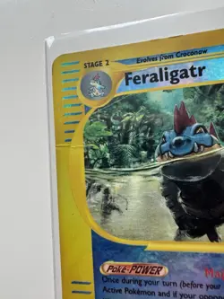 Feraligatr E-Reader Expedition Set 47/165 Pokemon E-Series Reverse Holo - Image 3