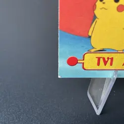 Pokemon Topps TV Animation Edition Ash Ketchum #TV1 LP/MP *RED LOGO* 🔴 - Image 4