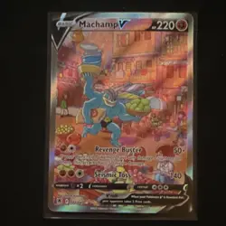 Pokemon Machamp V 172/189 Swsh10: Astral Radiance Alternate Full Art Holo - Image 1