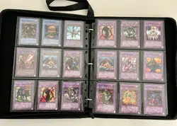 Yugioh Vintage 53 Foil Card Binder Lot Dark Magician Blue-Eyes Red-Eyes LOB MRD - Image 3