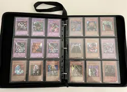 Yugioh Vintage 53 Foil Card Binder Lot Dark Magician Blue-Eyes Red-Eyes LOB MRD - Image 4