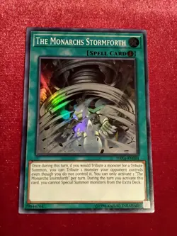 Yu-Gi-Oh! The Monarchs Stormforth DASA-EN044 Unlimited Super Rare Unplayed Mint+ - Image 1