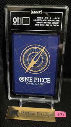 TAG GEM MINT 10 Monkey D. Luffy OP01-024 Alt Art SR PRB-01 ONE PIECE The Best② - Image 2