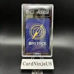 TAG GEM MINT 10 Monkey D Luffy P-001 Parallel Promo 25th Anniversary ONE 336 - Image 2