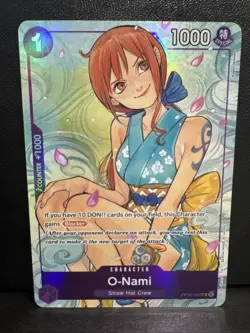 O-Nami OP05-062 Promo Illustration Box Vol. 1 One Piece NM - Image 1