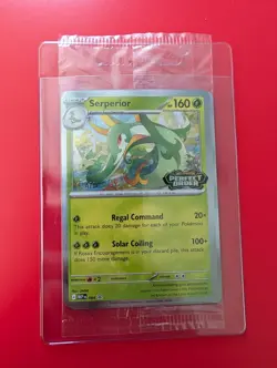 Pokemon Perfect Order Sealed STAFF 4 card SET Prerelease Promos Serperior NM - Image 1