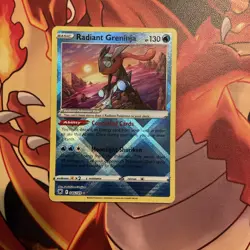 Pokemon Card - Radiant Greninja Astral Radiance 046/189 Radiant Rare 2022 NM - Image 1