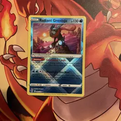 Pokemon Card - Radiant Greninja Astral Radiance 046/189 Radiant Rare 2022 NM - Image 2