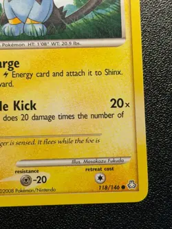 Shinx 118/146 Diamond & Pearl Legends Awakened Pokemon Card - Image 4